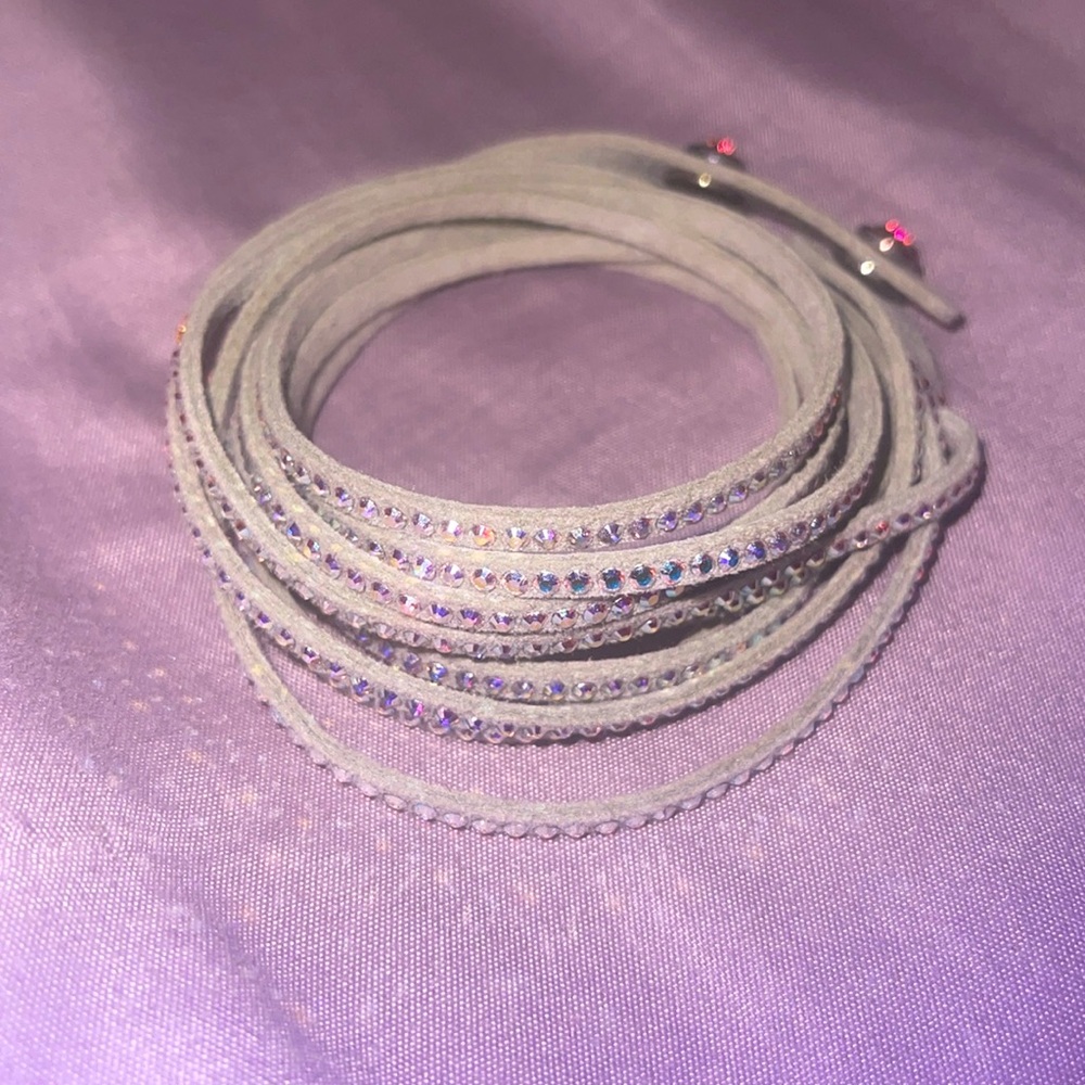 Swarovski wrap bracelet